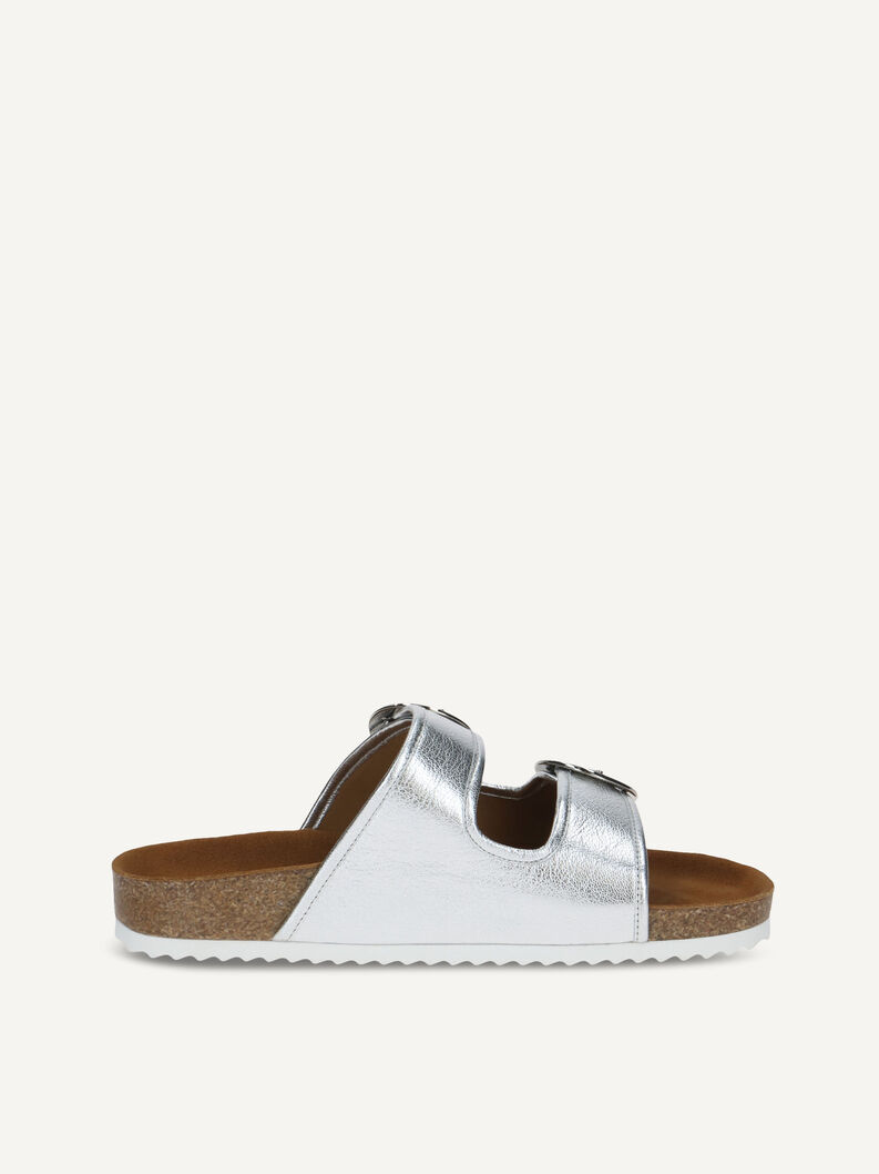 Pantolette, SILVER METAL., hi-res