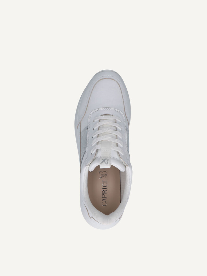Sneaker, WHITE/SILVER, hi-res