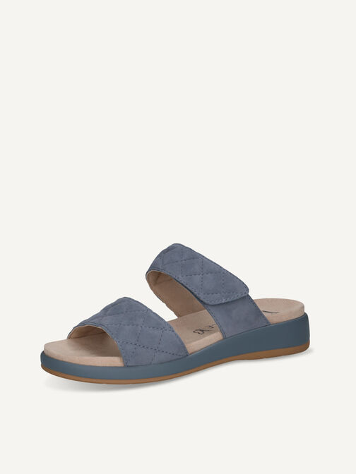 Pantolette, LT.BLUE SUEDE, hi-res