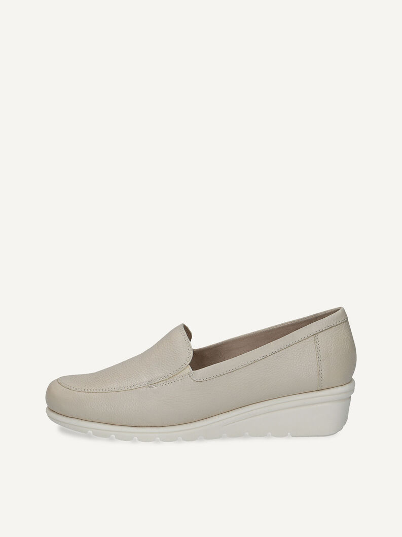 Lederslipper - weiß, EGGSHELL NAPPA, hi-res
