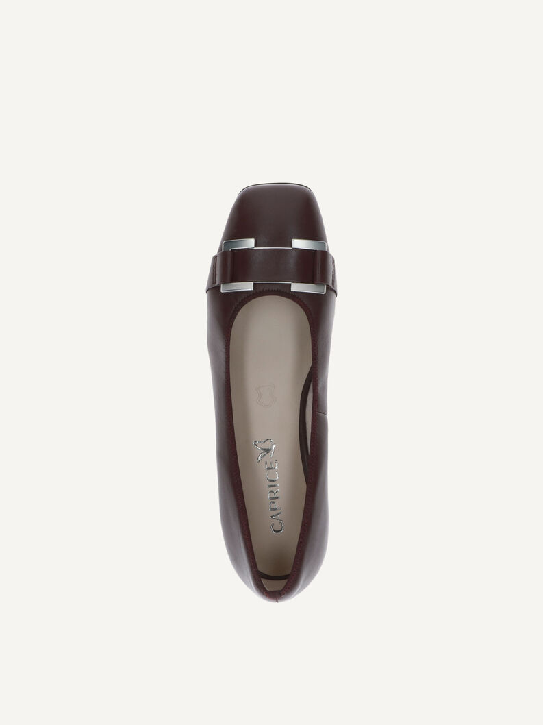 Ballerina, BORDEAUX NAPPA, hi-res