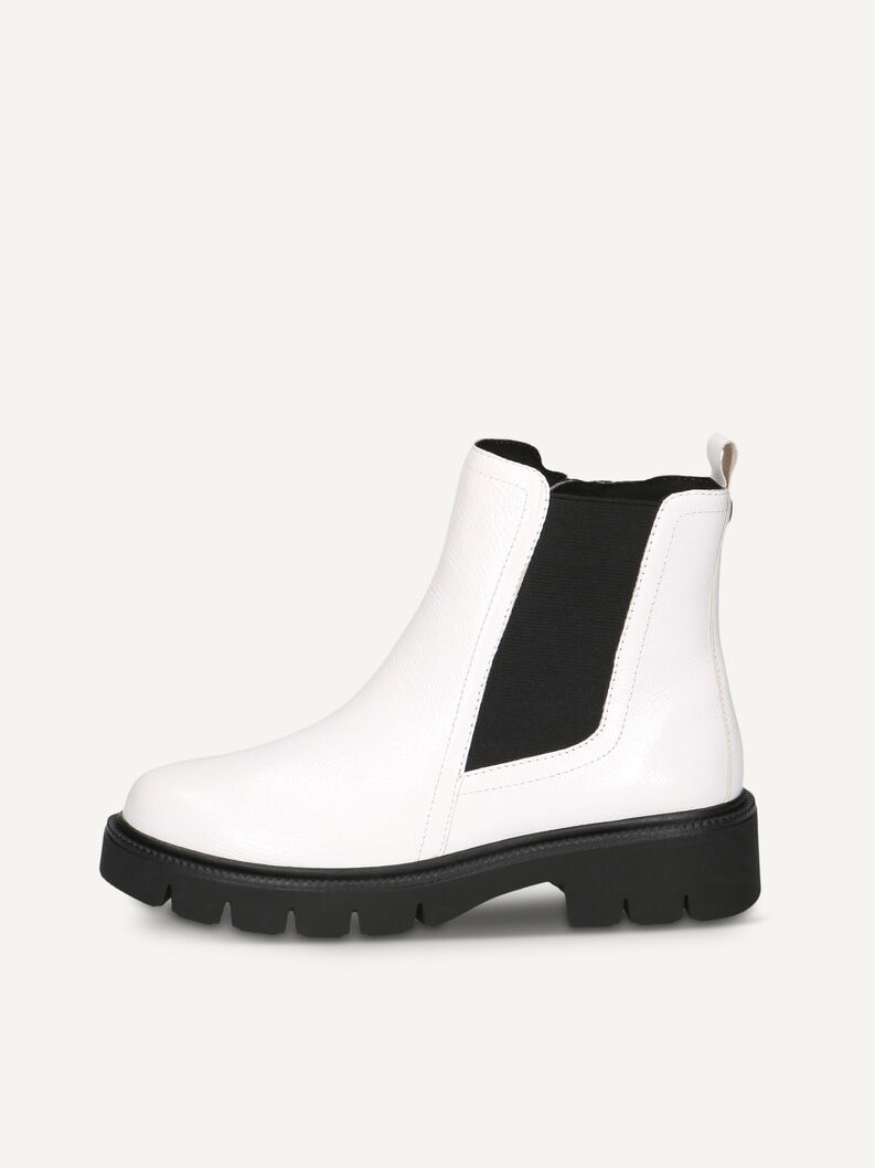 Stiefelette, WHITE NAPLAK, hi-res