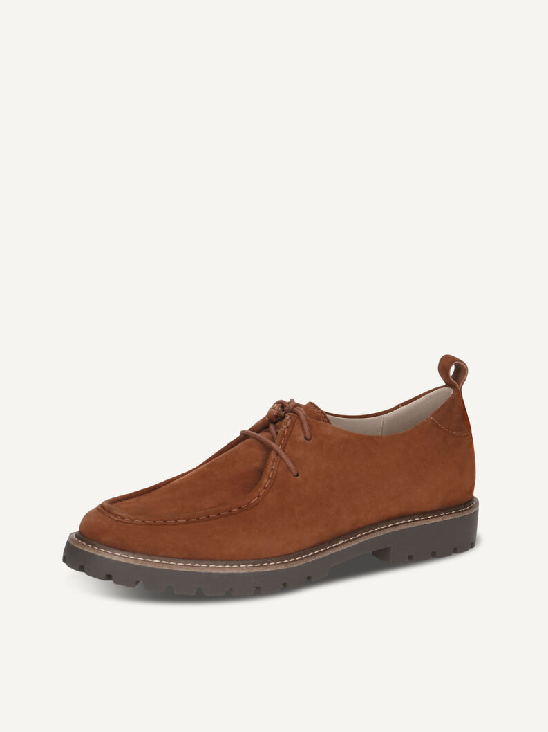 Halbschuh, COGNAC SUEDE, hi-res