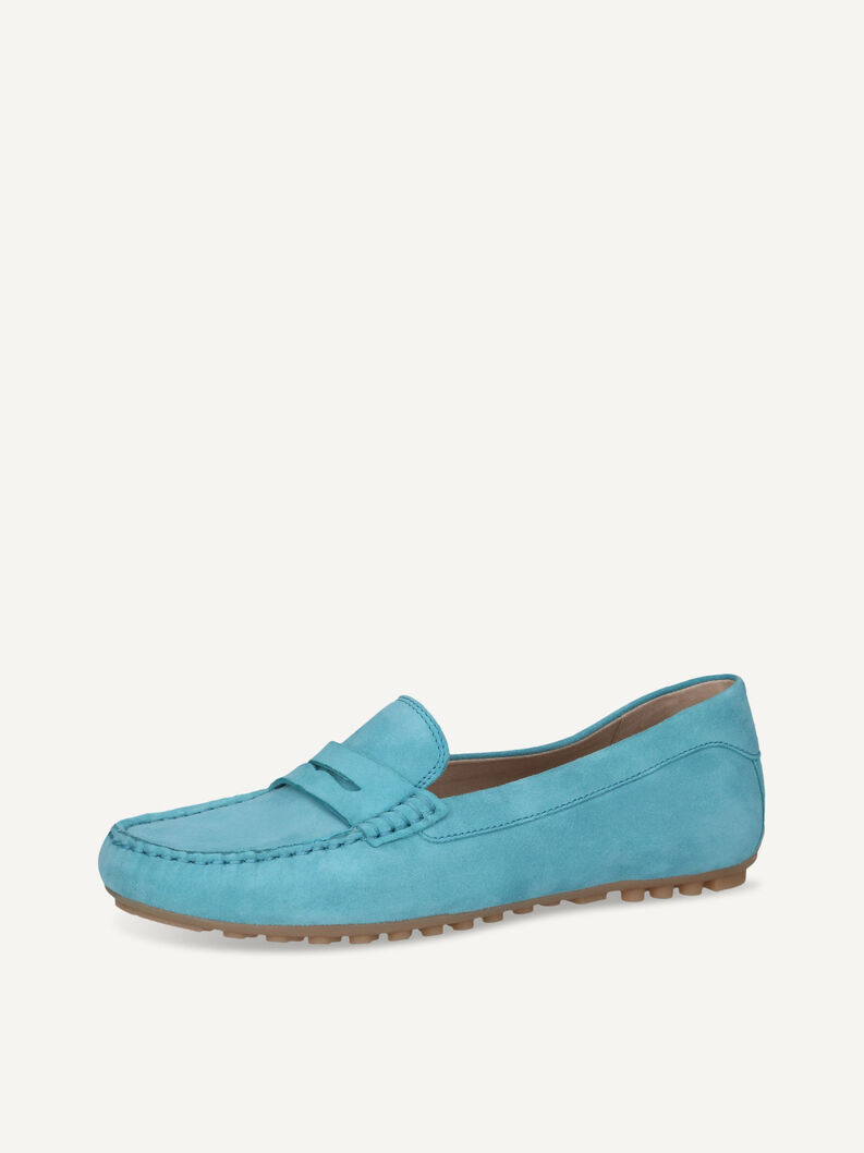 Moccassin, BLUE SUEDE, hi-res