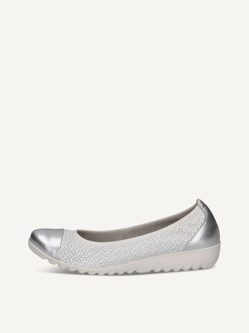 Ballerina, WHITE/SILVER, hi-res