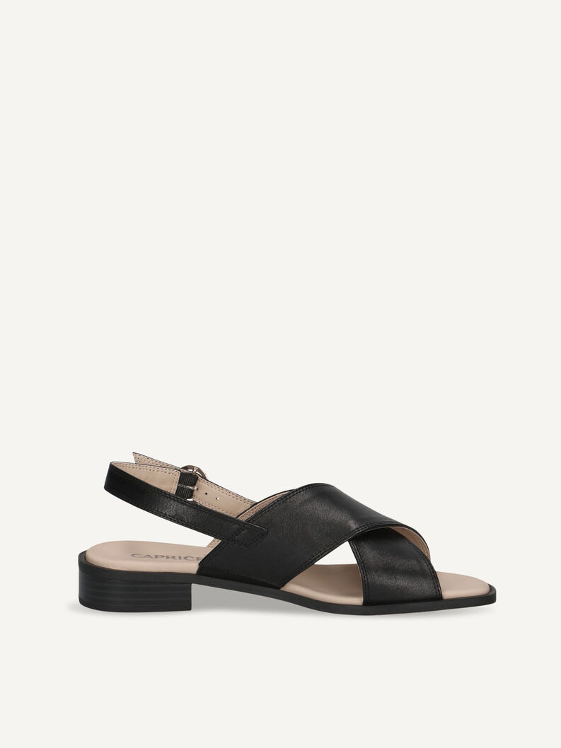 Sandalette, BLACK NAPPA, hi-res