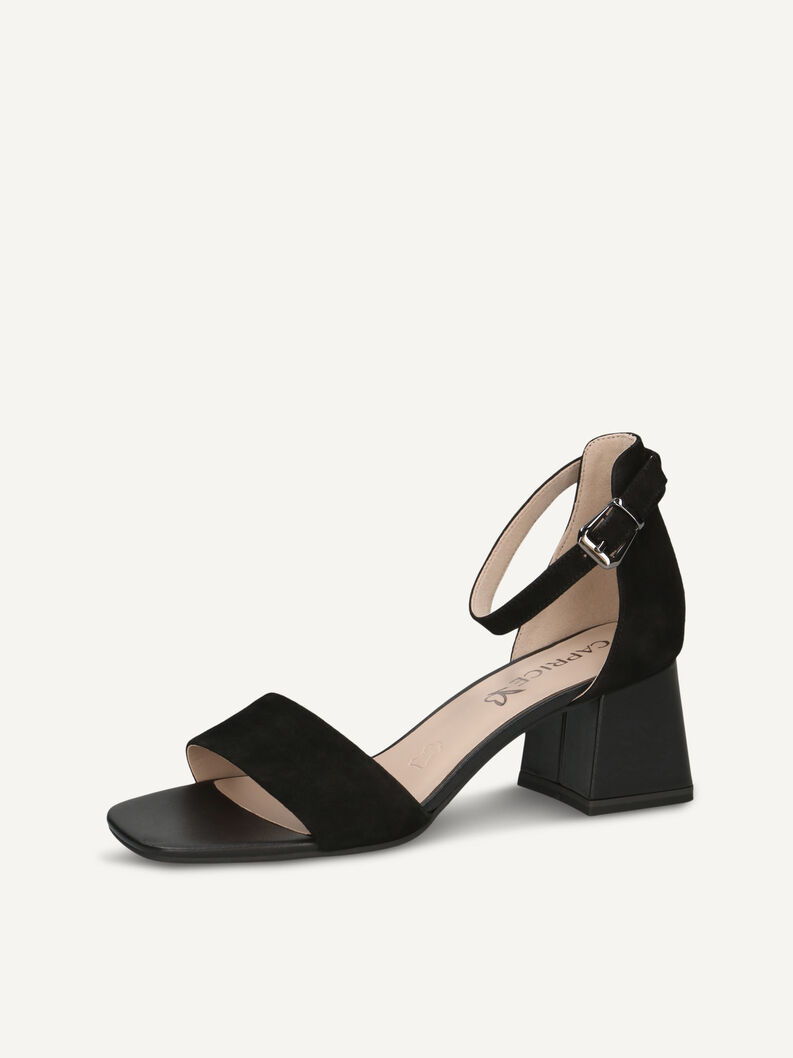 Sandalette, BLACK SUEDE, hi-res