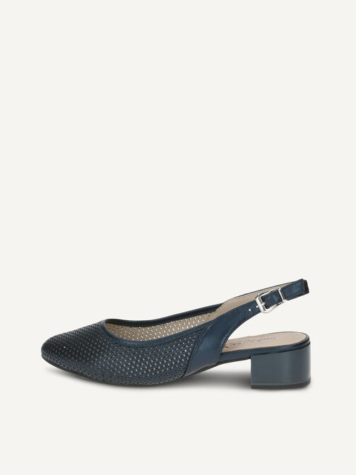 Slingpumps, NAVY PERLATO, hi-res