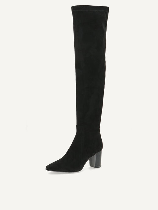 Stiefel - schwarz, BLACK STRETCH, hi-res