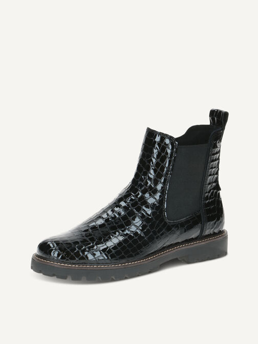 Stiefelette, BLACK CROCO, hi-res