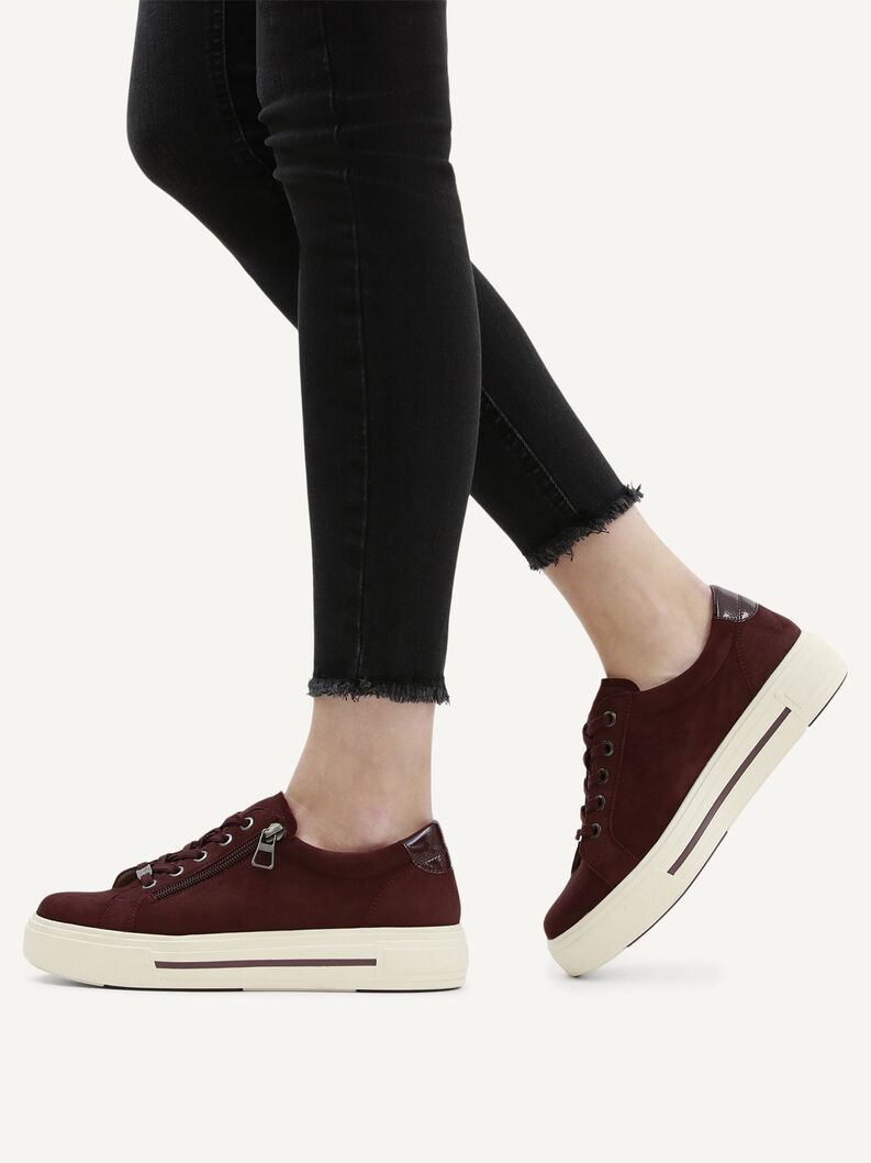Sneaker, BORDEAUX SUEDE, hi-res
