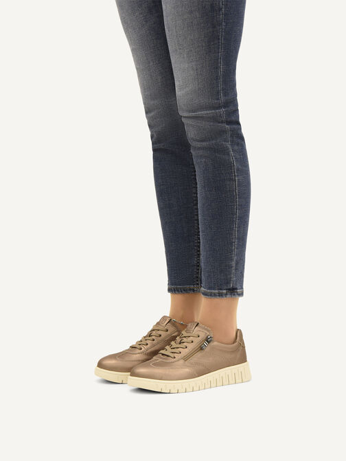 Sneaker, TAUPE METALLIC, hi-res