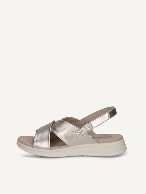 Sandale, LT.GOLD METAL., hi-res