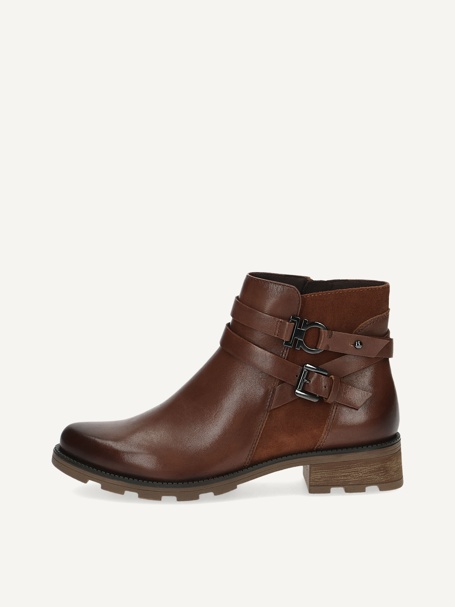 Bottines caprice marron discount