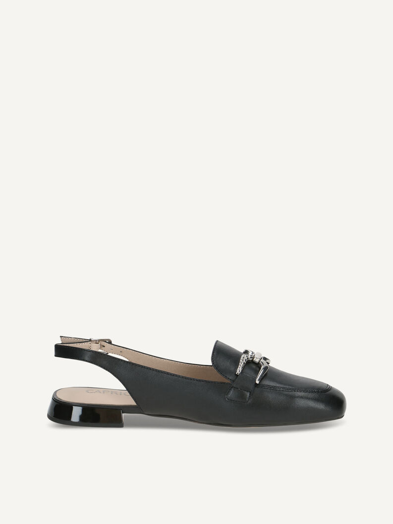 Slingpumps, BLACK NAPPA, hi-res
