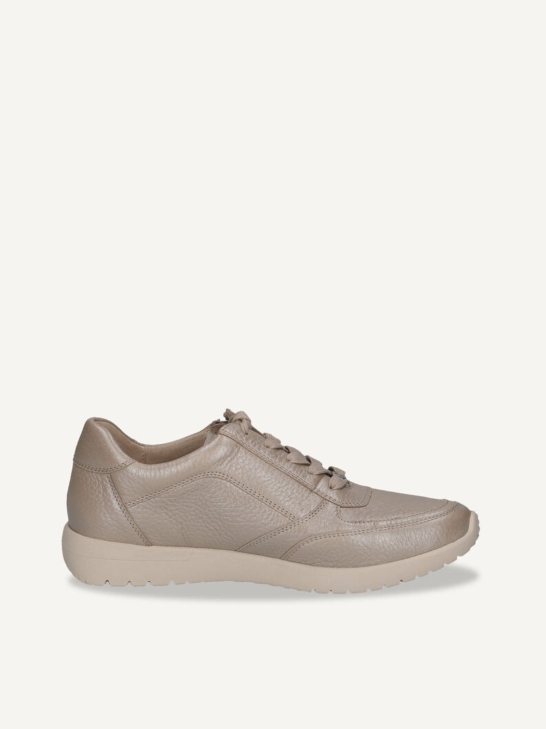 Ledersneaker - braun, TAUPE PER.DEER, hi-res