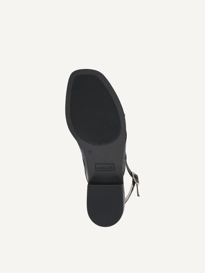 Sandalette, BLACK NAPPA, hi-res