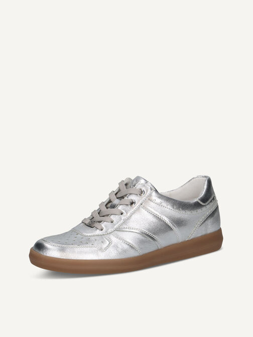 Sneaker, SILVER METAL., hi-res