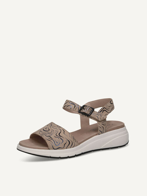 Sandale, BEIGE/BLACK, hi-res