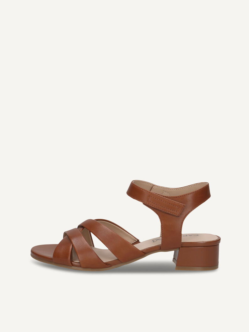 Sandalette, COGNAC NAPPA, hi-res