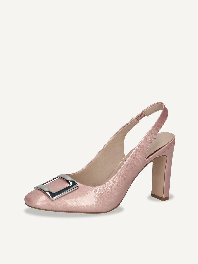 Lederslingpumps - rosa, PAST.PINK NAPL, hi-res
