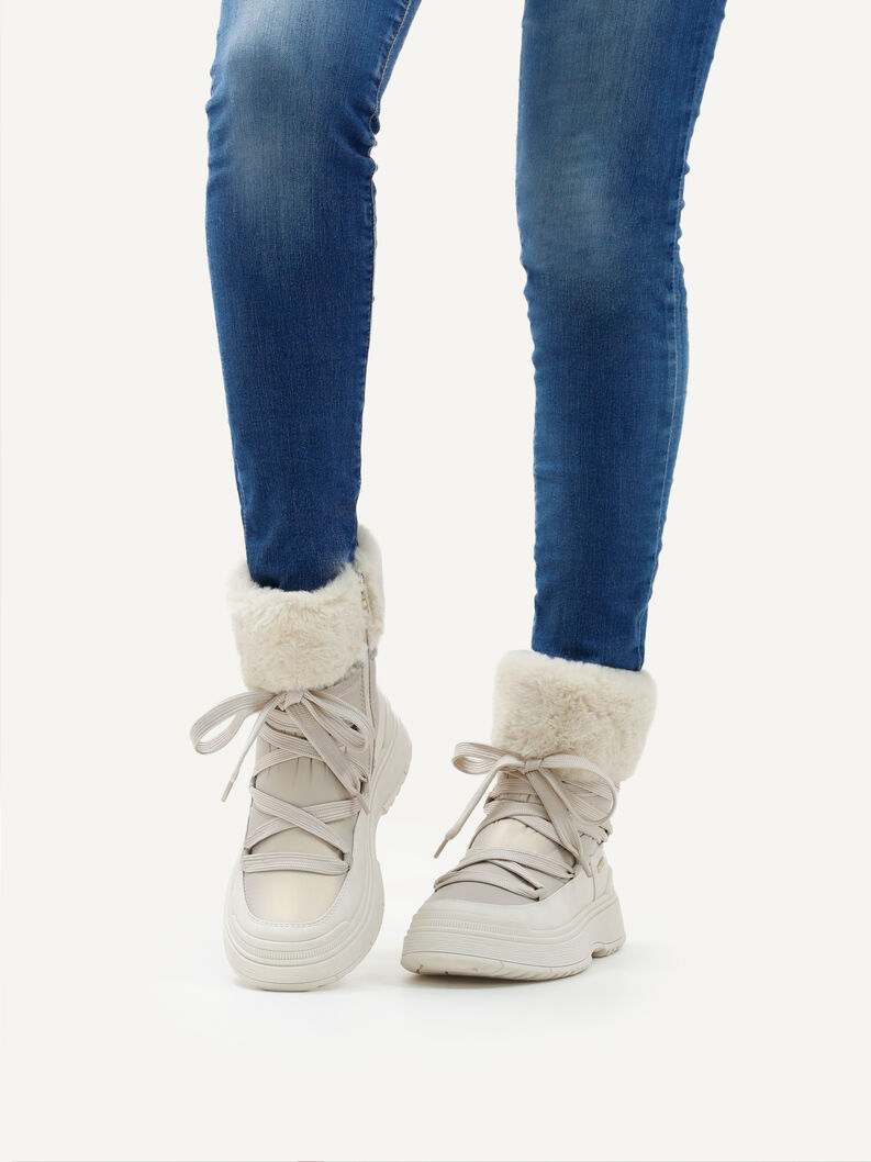 Stiefelette - beige Warmfutter, BEIGE COMB, hi-res