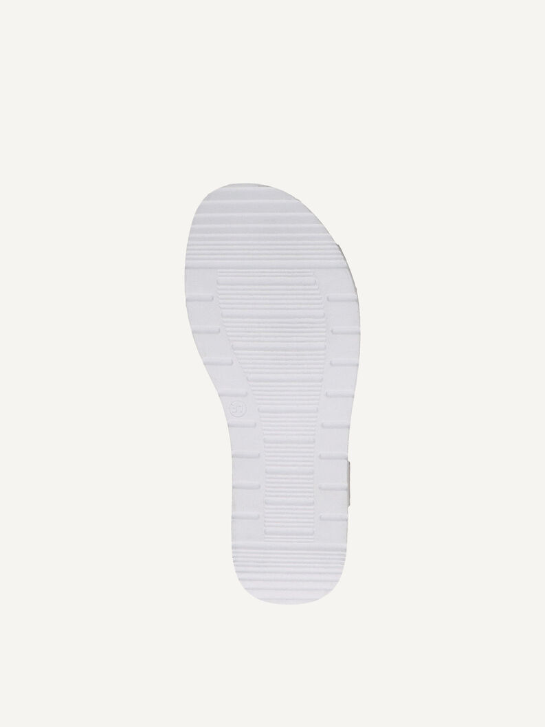 Ledersandalette - beige, BEIGE COMB, hi-res