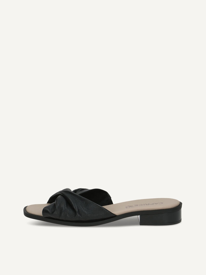 Mule, BLACK NAPPA, hi-res