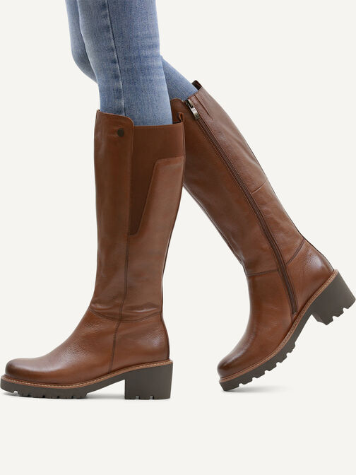 Bottes, COGNAC NAPPA, hi-res