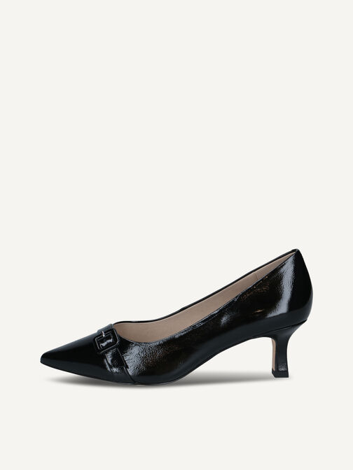 Pumps, BLACK NAPLAK, hi-res