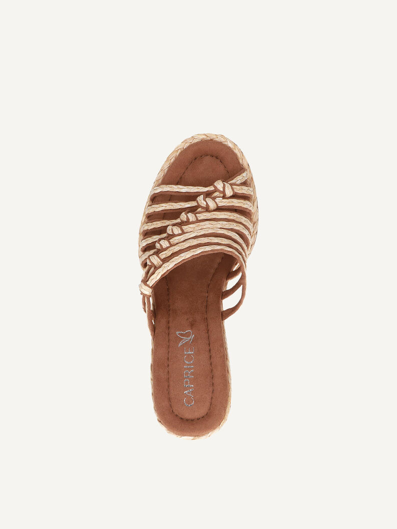 Pantolette - beige, BAST, hi-res