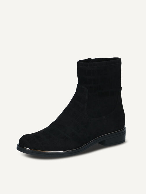 Stiefelette, BLK CROCO STR, hi-res