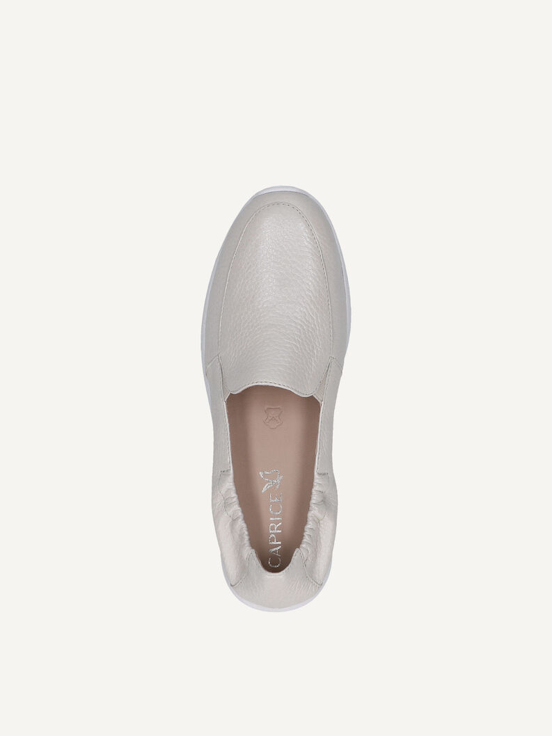 Lederslipper - beige, PEARL PERL DEE, hi-res