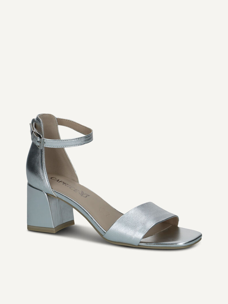 Sandalette, SILVER METAL., hi-res