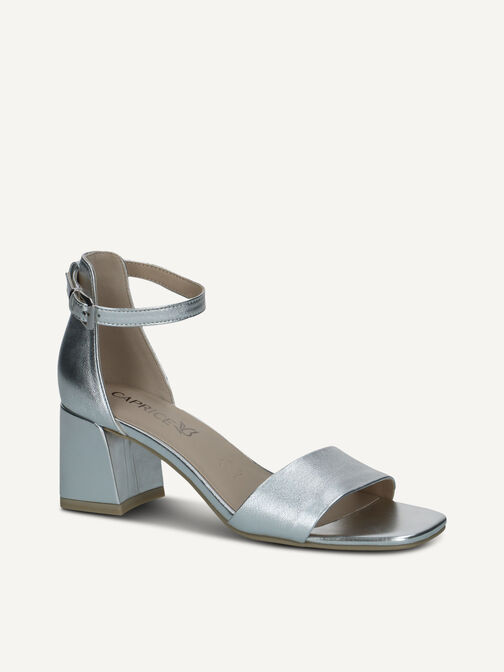 Sandalette, SILVER METAL., hi-res