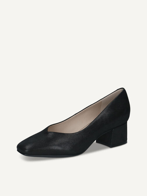 Pumps, BLACK METALLIC, hi-res