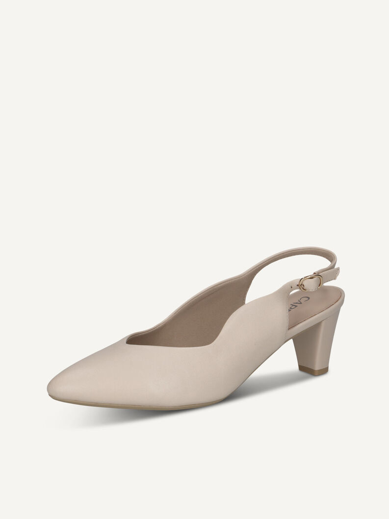 Slingpumps, CREAM PERLATO, hi-res