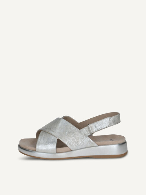 Sandale, SILVER PATENT, hi-res