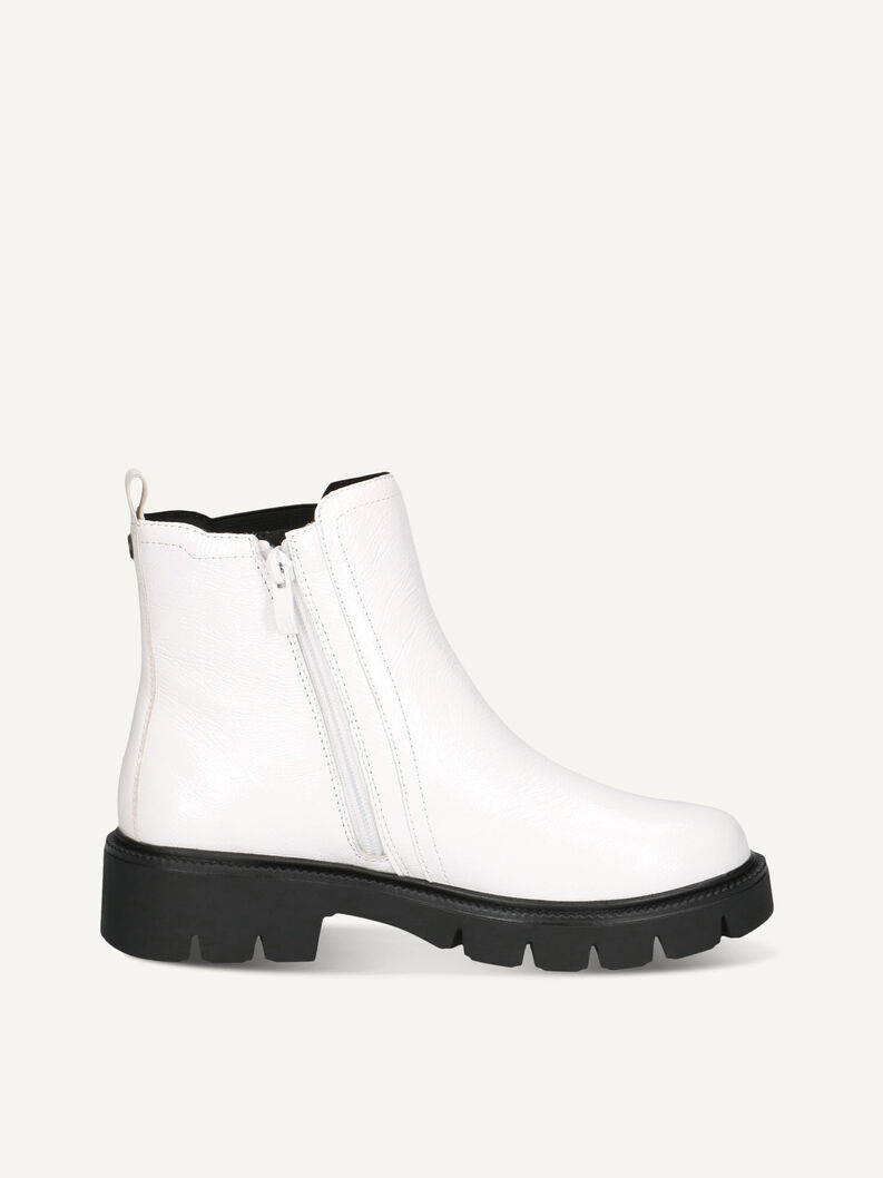 Stiefelette, WHITE NAPLAK, hi-res
