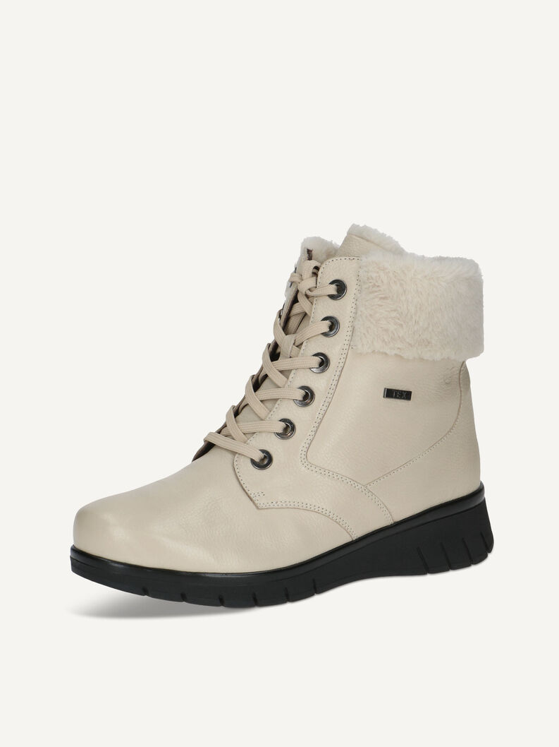 Stiefelette, ECRU NAPPA, hi-res