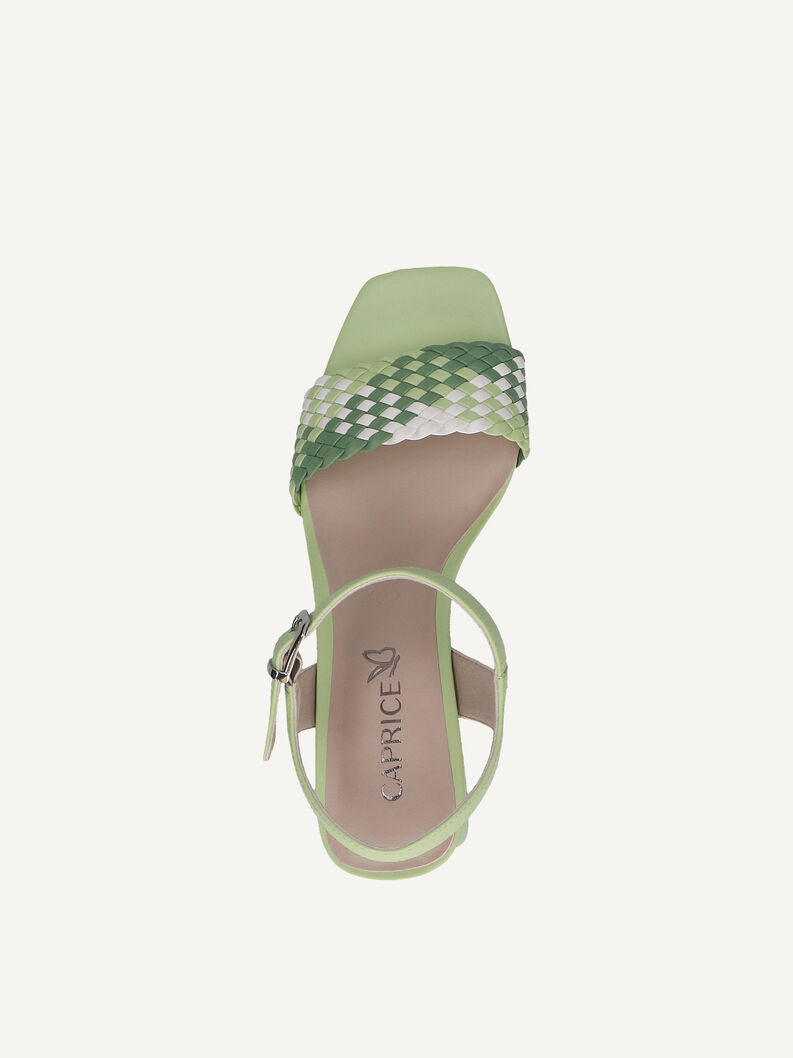 Sandalette - grün, GREEN COMB, hi-res