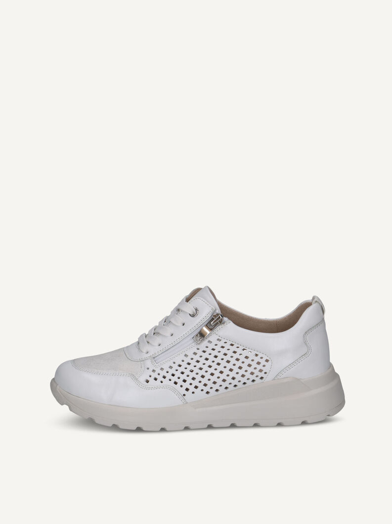 Sneaker, WHITE/SILVER, hi-res