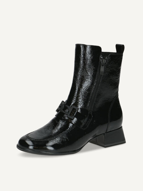 Stiefelette, BLACK NAPLAK, hi-res