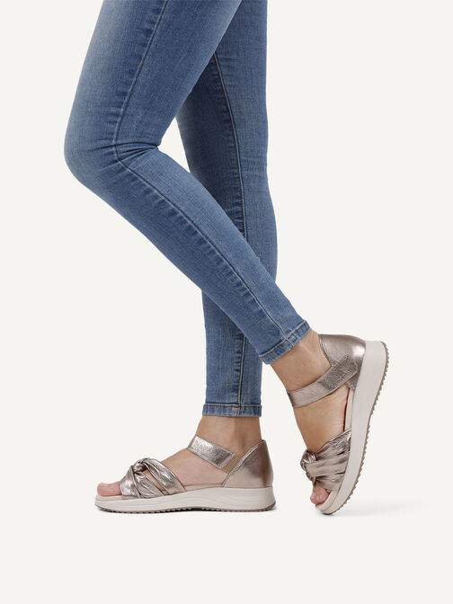 Sandale, TAUPE METALLIC, hi-res