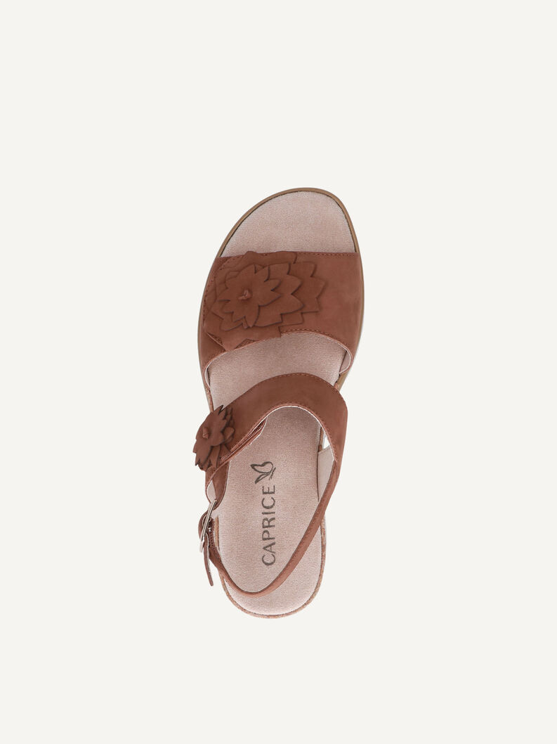 Sandale, COGNAC NUBUC, hi-res