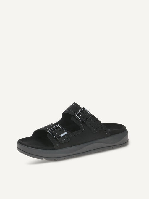 Pantolette, BLACK SUEDE, hi-res