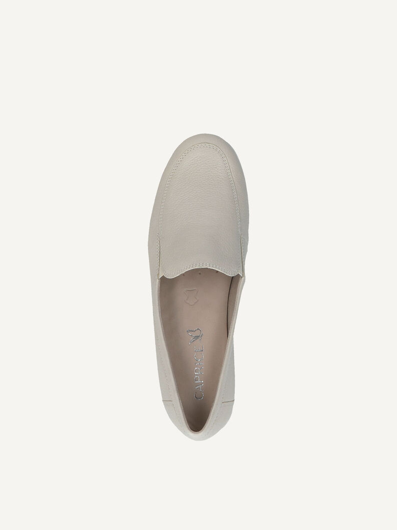 Lederslipper - weiß, EGGSHELL NAPPA, hi-res