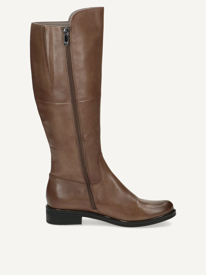 Lederstiefel - braun, TAUPE NAPPA, hi-res
