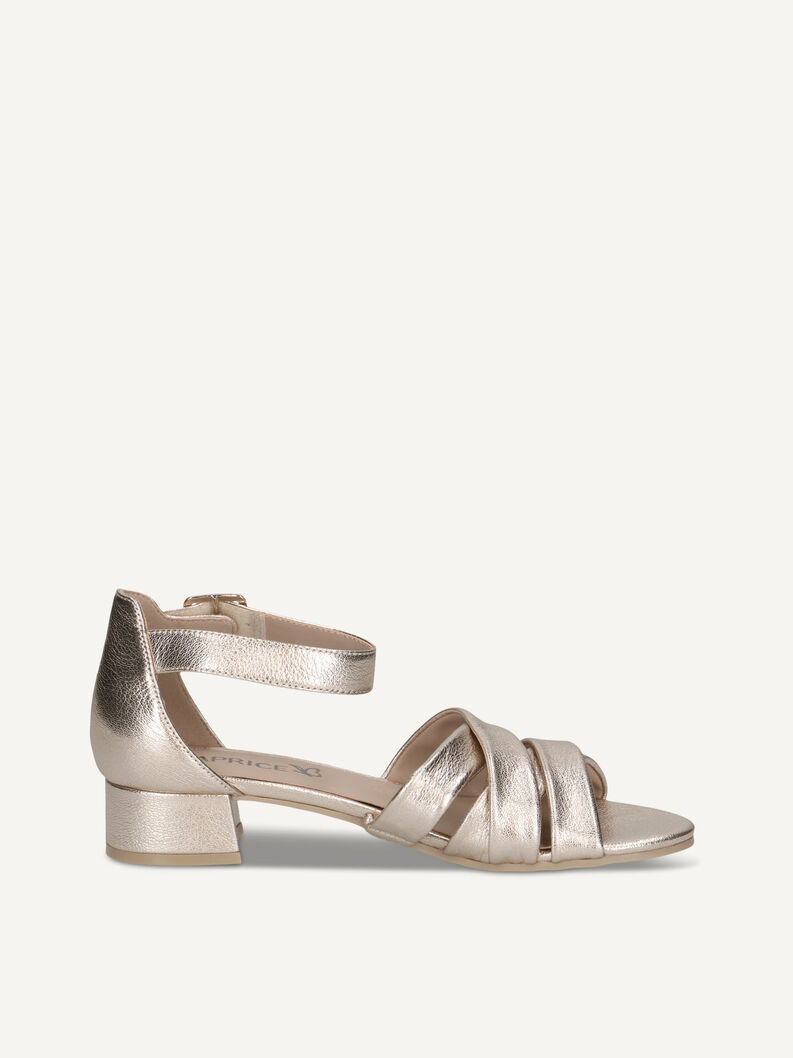 Sandalette, PLATIN METAL., hi-res