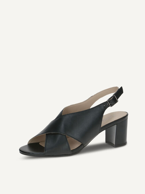 Sandalette, BLACK NAPPA, hi-res